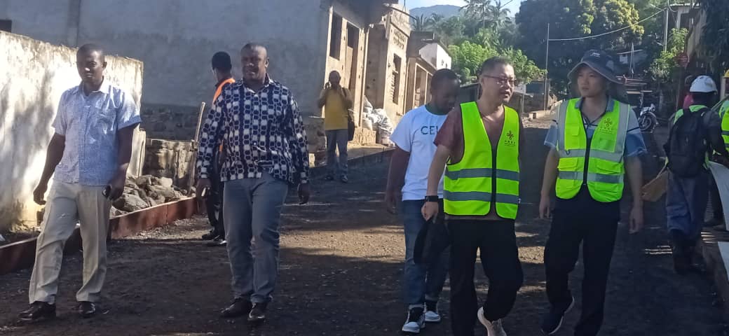 image Réhabilitation de la route Wanani –Nioumachoi Près de 70% des travaux déjà réalisés